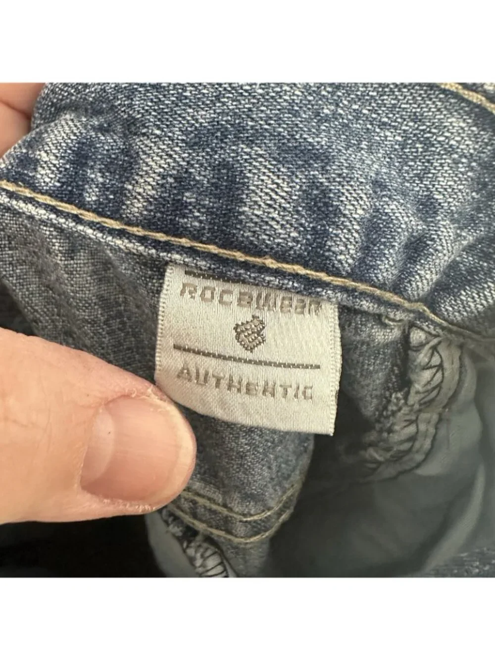Y2K ROCAWEAR JEANS relaxed baggy denim 40 streetwear hip hop urban 90s retro
